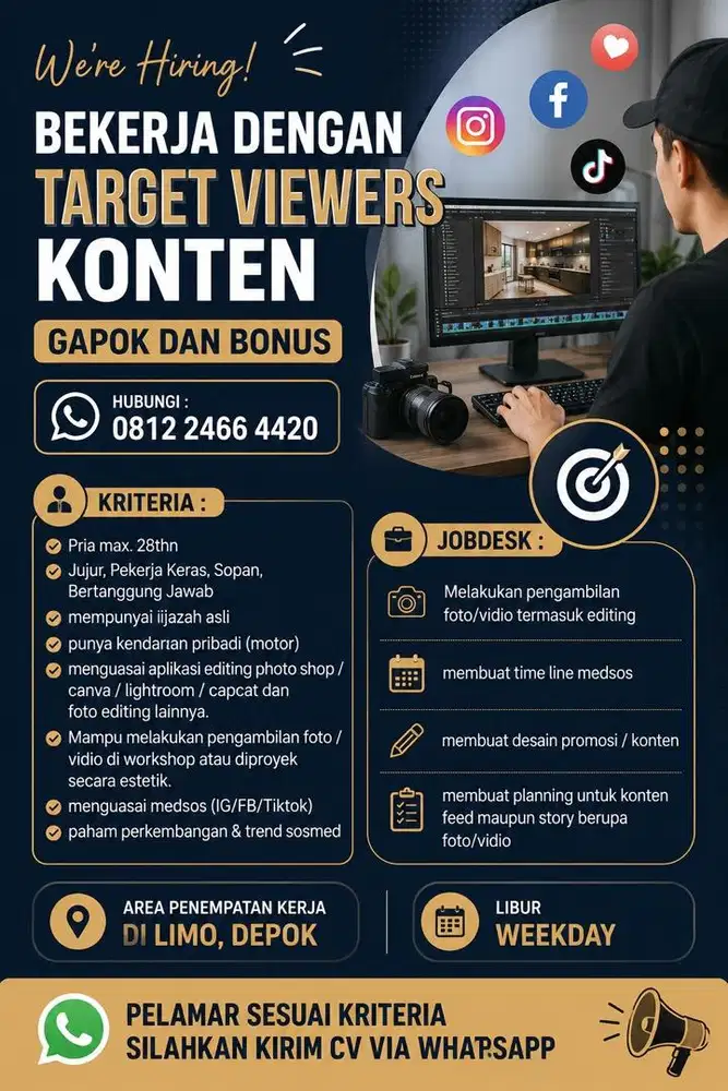 Editor - konten kreator