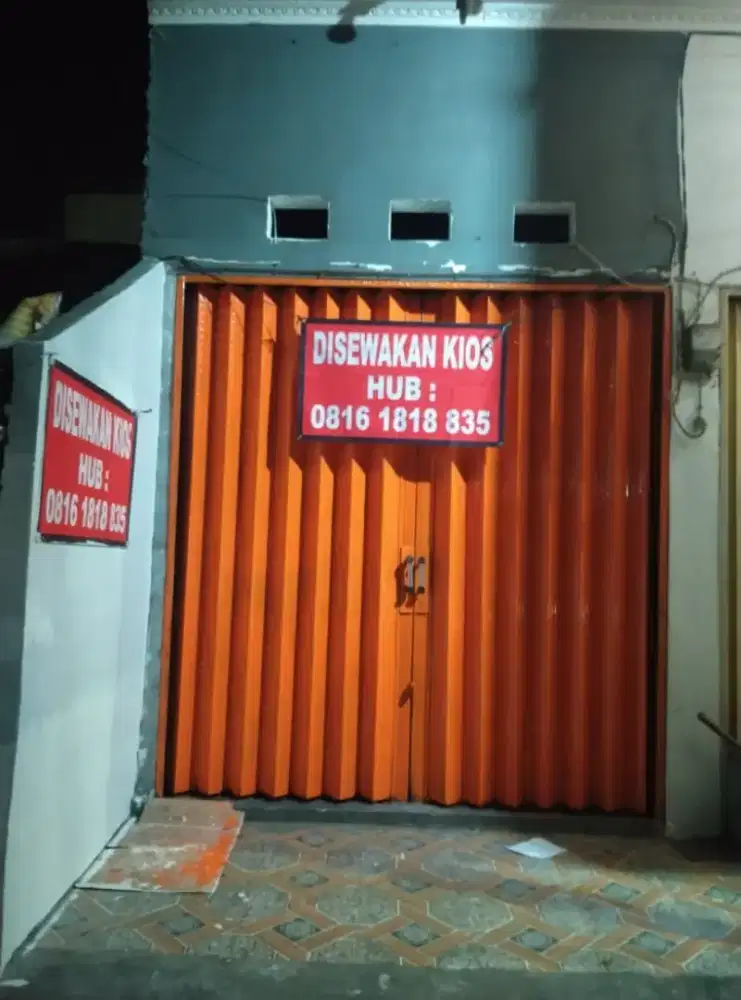 DiSewakan Kios 3.5 x 8m