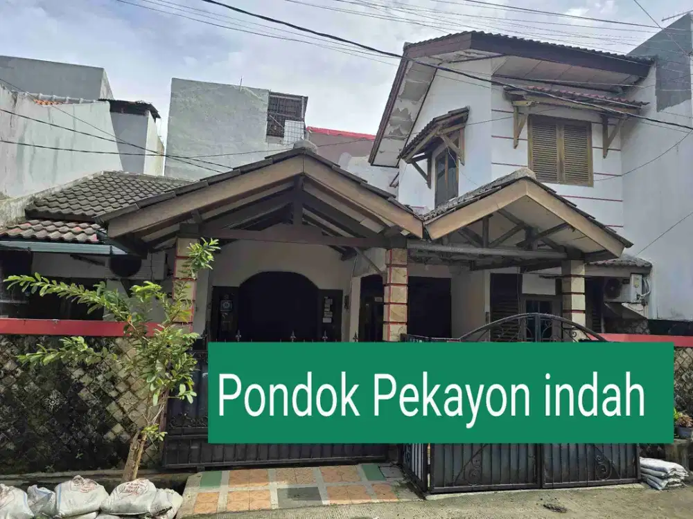 Pondok Pekayon indah Lt 120 Dkt Grand Galaxy Bekasi kota