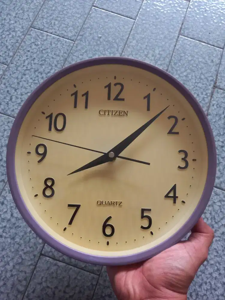jam dinding seiko japan citizen koleksi rumah dekorasi antik jadul