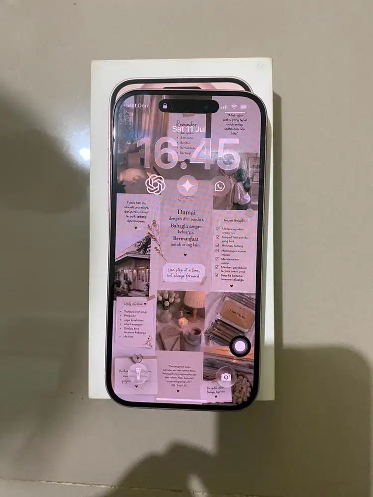 IPHONE 15 PINK 128GB BH 87% EX IBOX