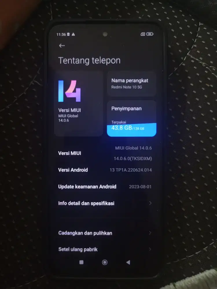 Redmi note 10 5g