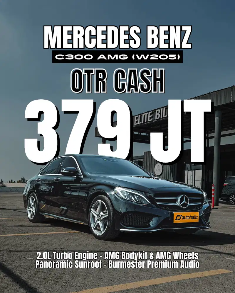 [ HARGA CASH ] MERCEDES-BENZ C300 AMG 2018