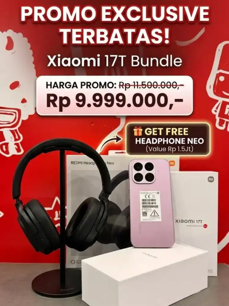 PROMO XIAOMI 17T SERIES CICILAN 0%