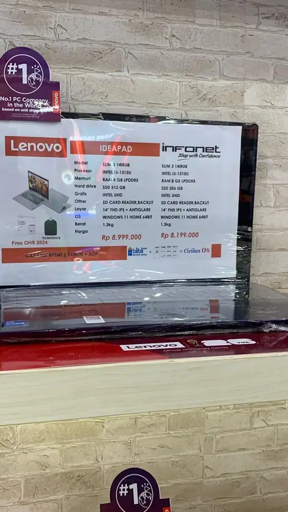 Cicilan Lenovo IDEAPAD