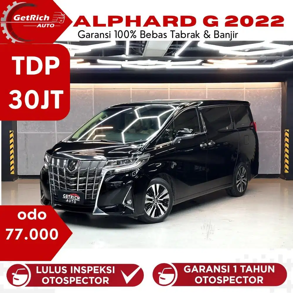 Toyota Alphard G Tss 2022 Hitam