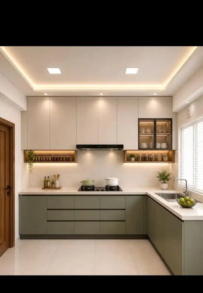 Custom kitchen set minimalis,wardrobe,bedroom set & livingroom set