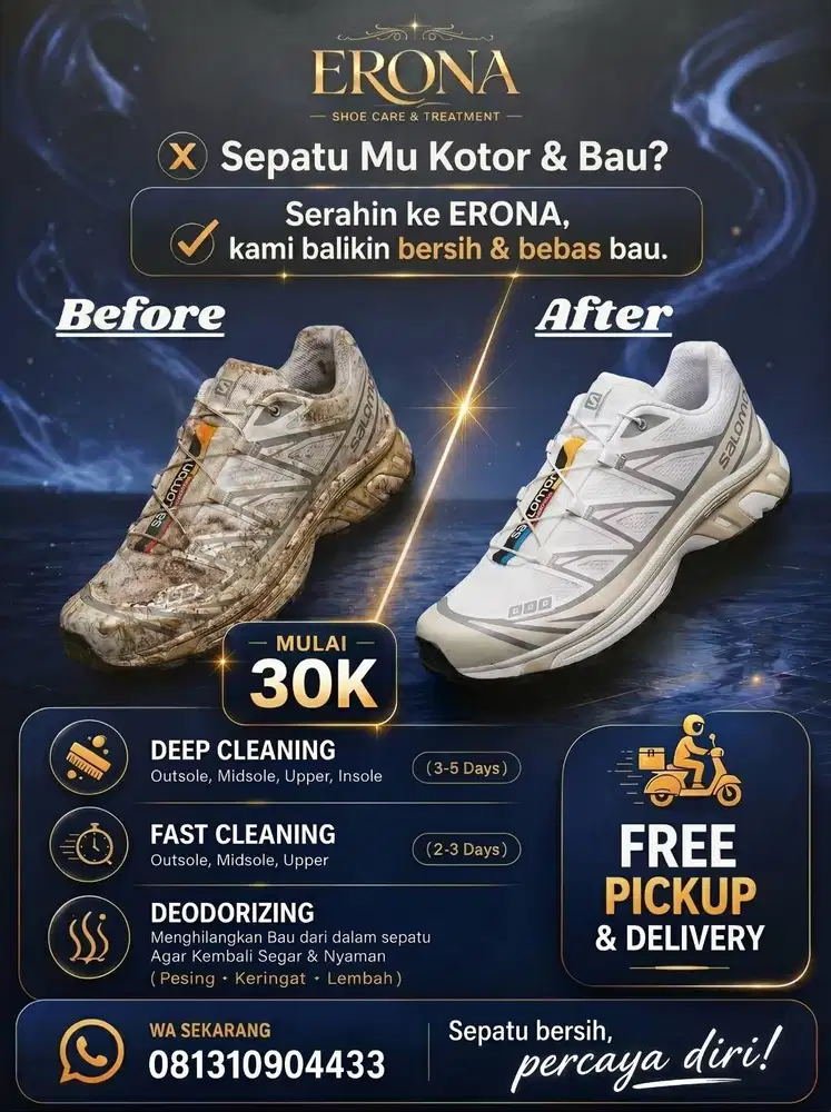 Cuci sepatu, perawatan sepatu