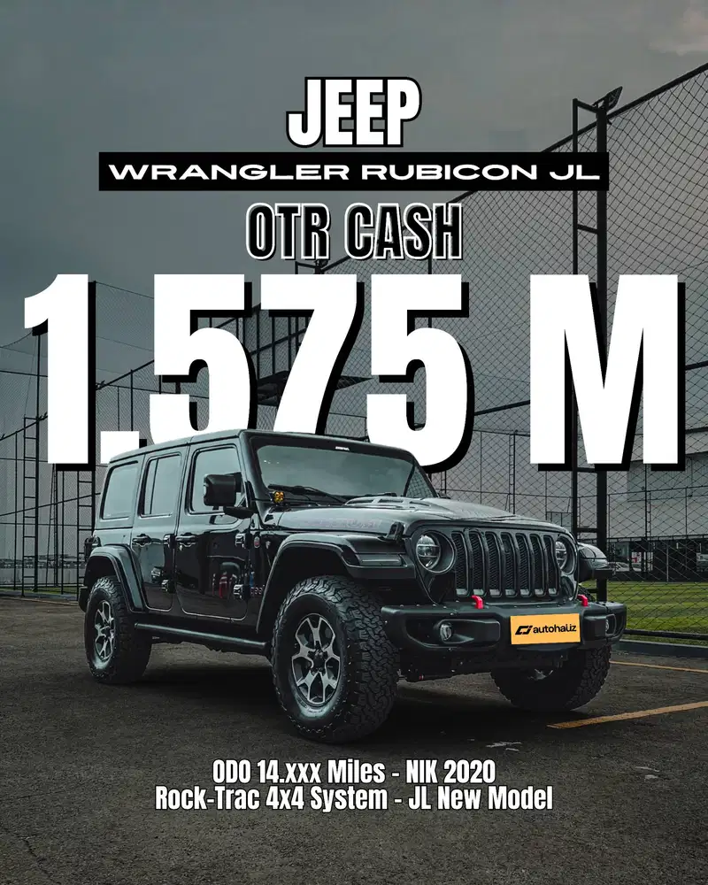 [ HARGA CASH ] JEEP WRANGLER RUBICON JL 2020