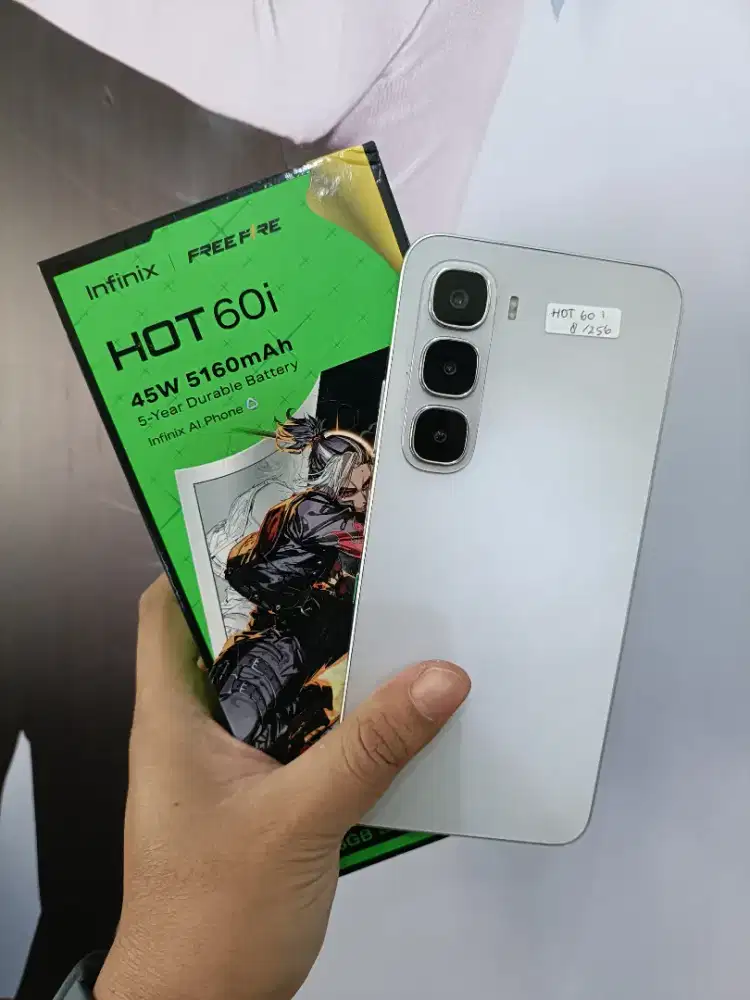 Infinix hot 60i ram 8/256 second