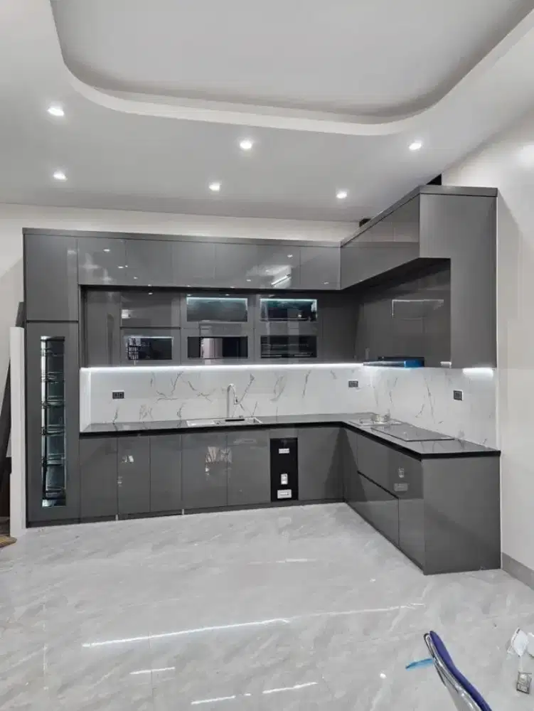 Custom kitchen set minimalis wardrobe bedroom set livingroom room