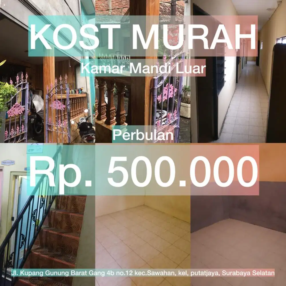 Kost Murah 500rb