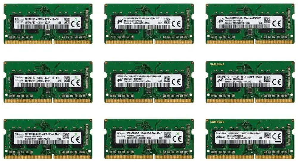 Ram DDR4 8gb Normal (TESTED)