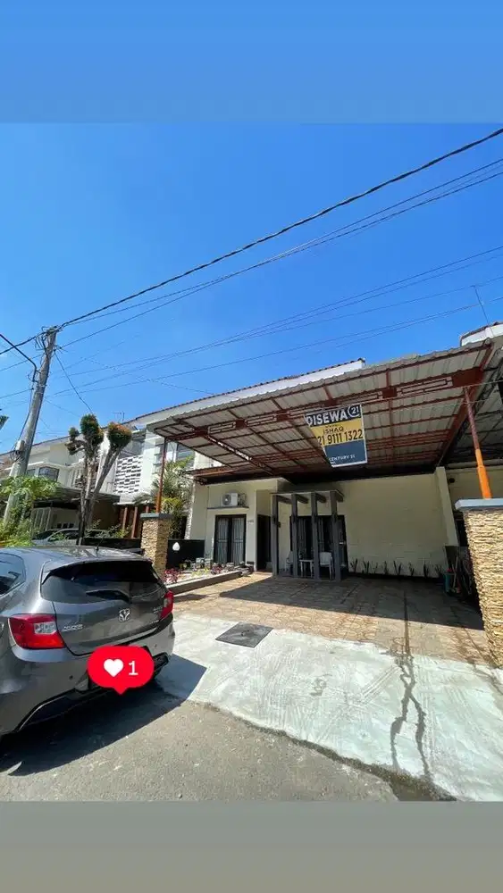 Disewakan 1 Unit Rumah Full Furnished