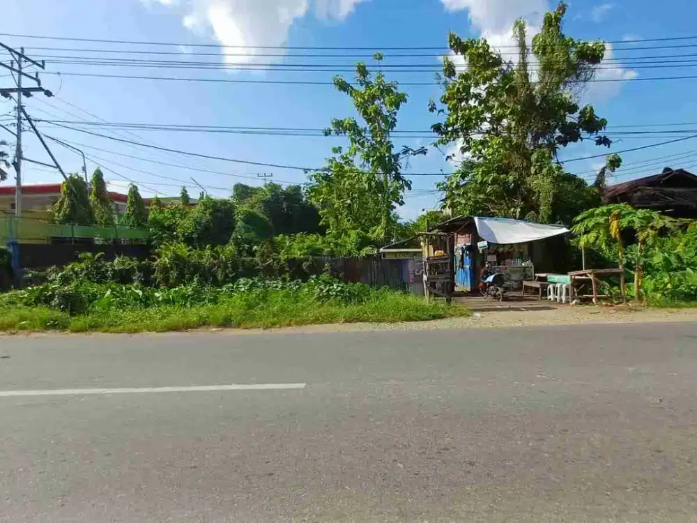 Dijual tanah luas berlokasi strategis sebelah akses jl adi sucipto