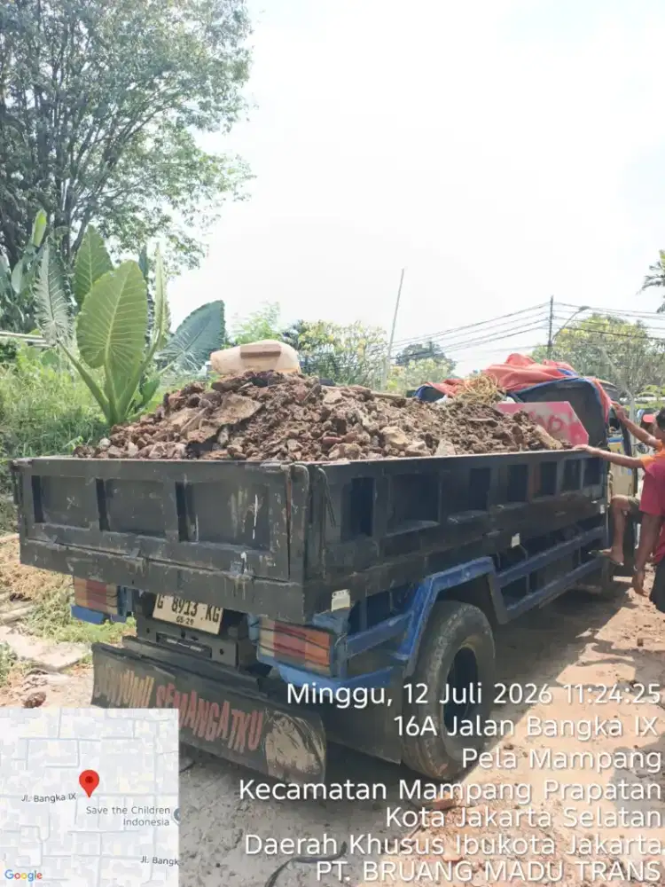 Jasa buang puing tanah dan pengurugan