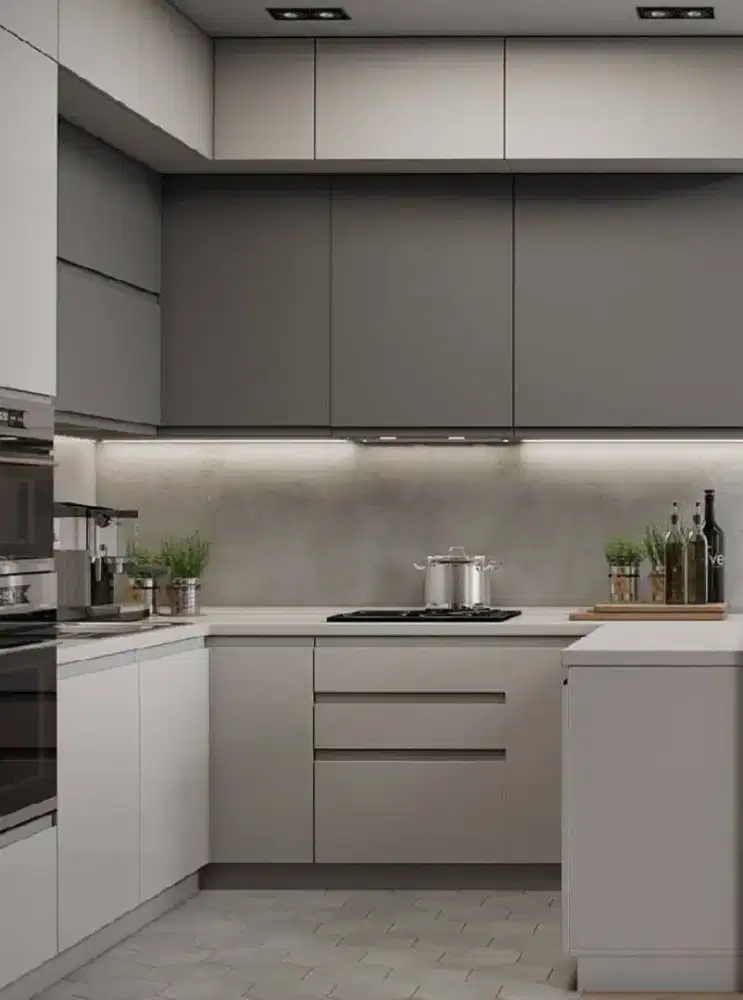 Custom kitchen set minimalis wardrobe bedroom set livingroom room