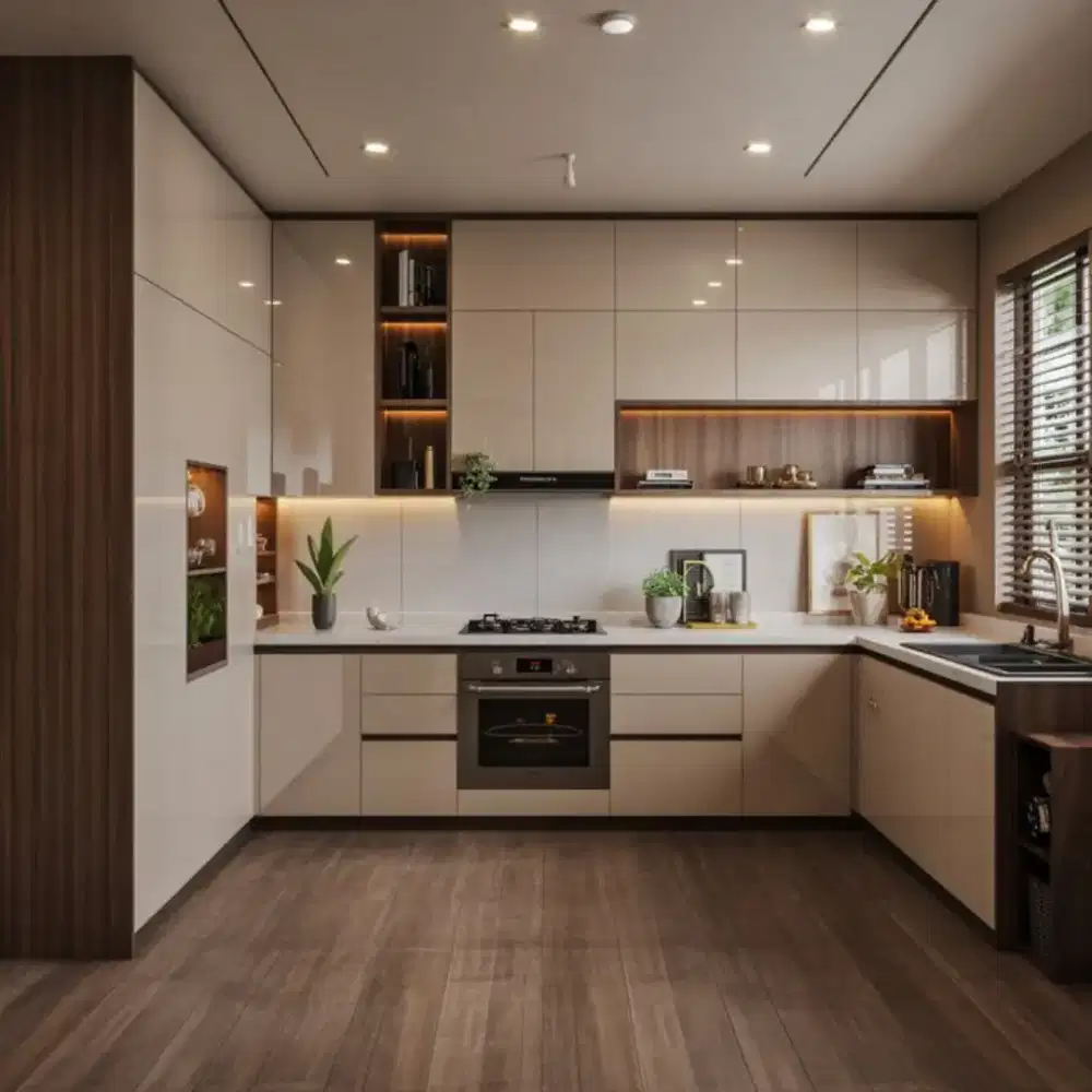 Custom kitchen set minimalis wardrobe bedroom set livingroom room