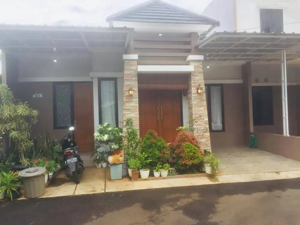 Dikontrak rumah Furnish Cluster Buaran Elok Serpong Tangerang Selatan