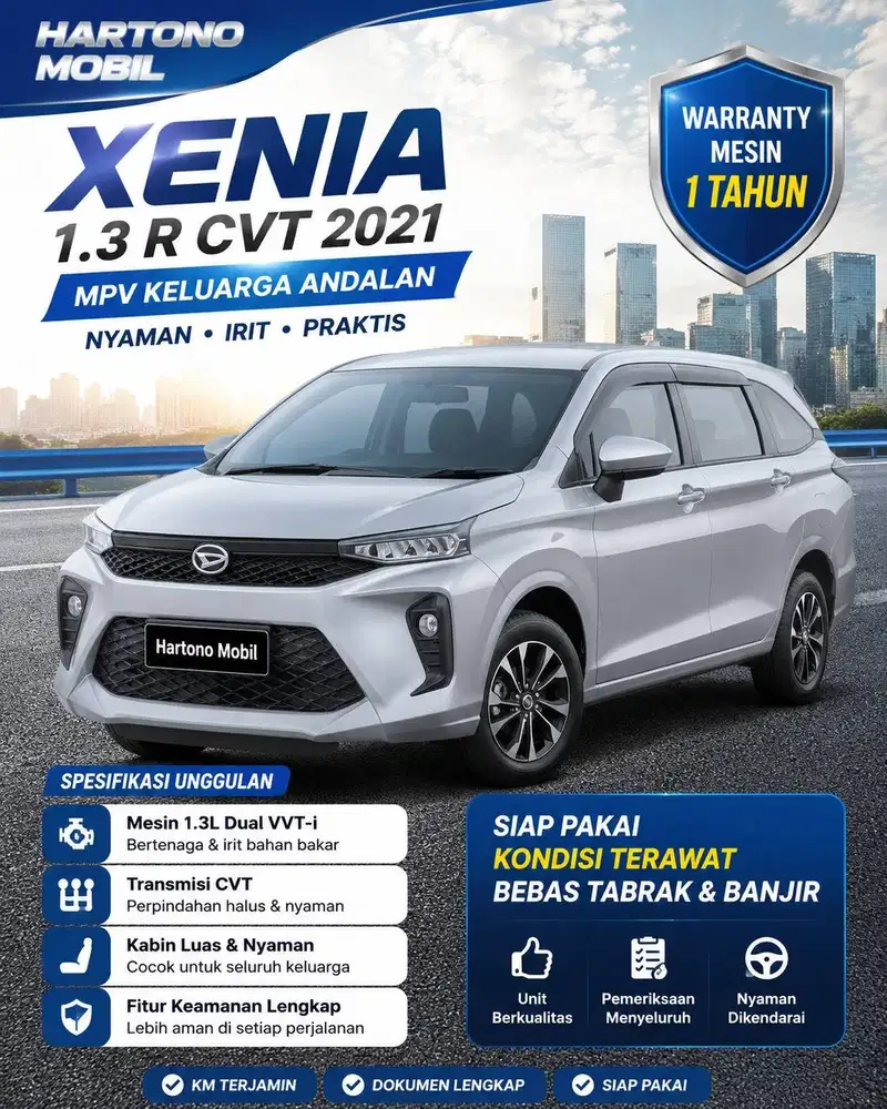XENIA 1.3 R CVT 2021