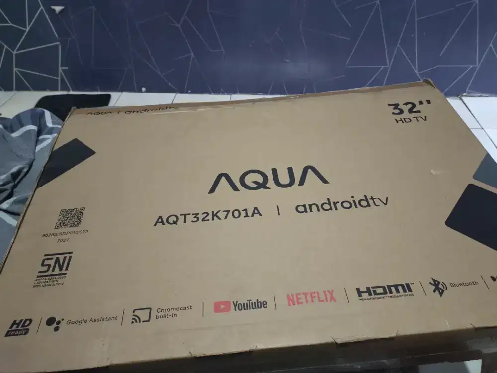 Tv Android 32inch Aqua