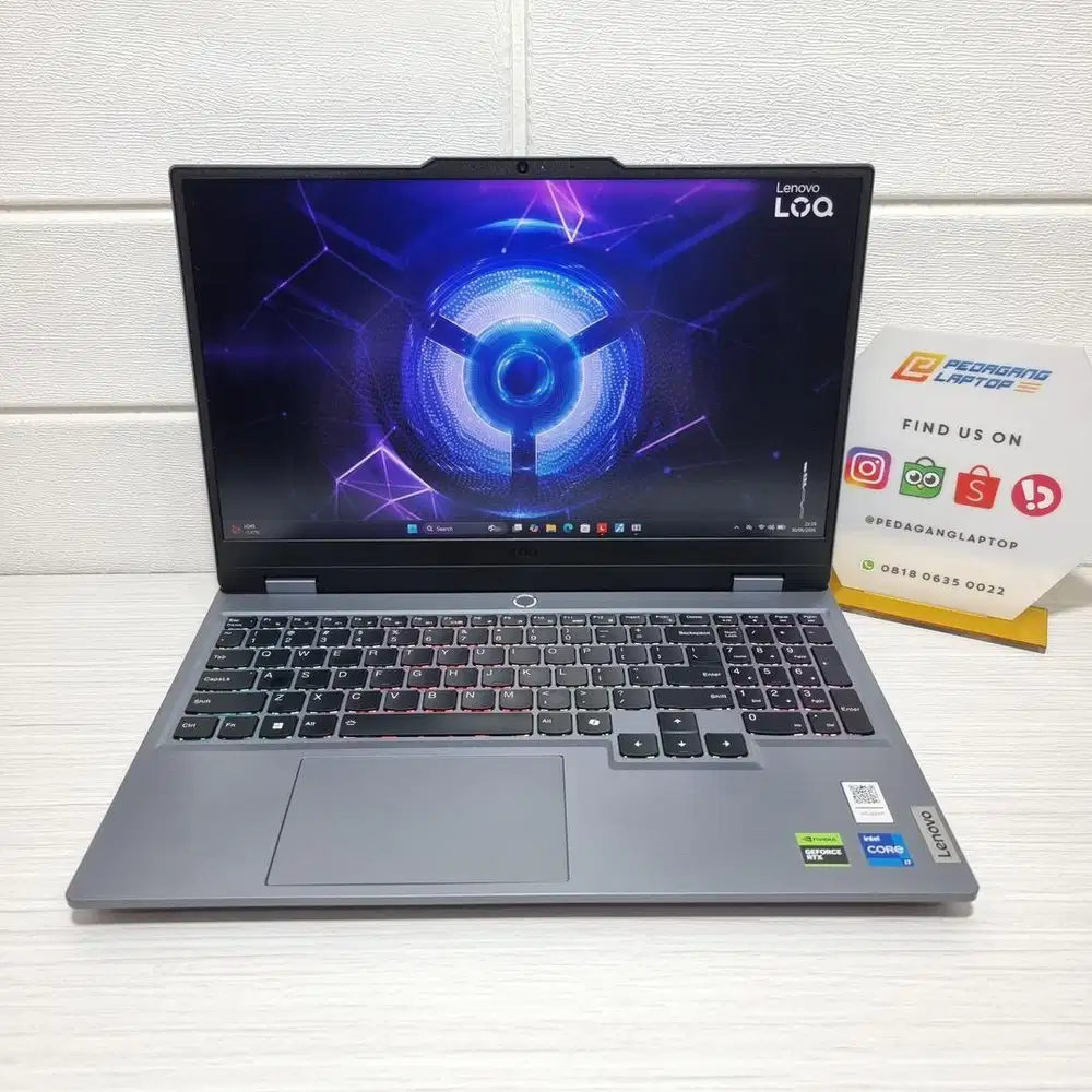 Lenovo LOQ 15IRX9 Core i7-13650HX RAM 12 SSD 512GB RTX 3050 6GB