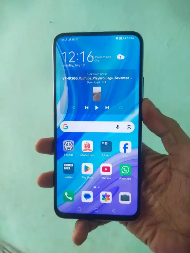 Huawei Y9s pop up camera, full view display murah