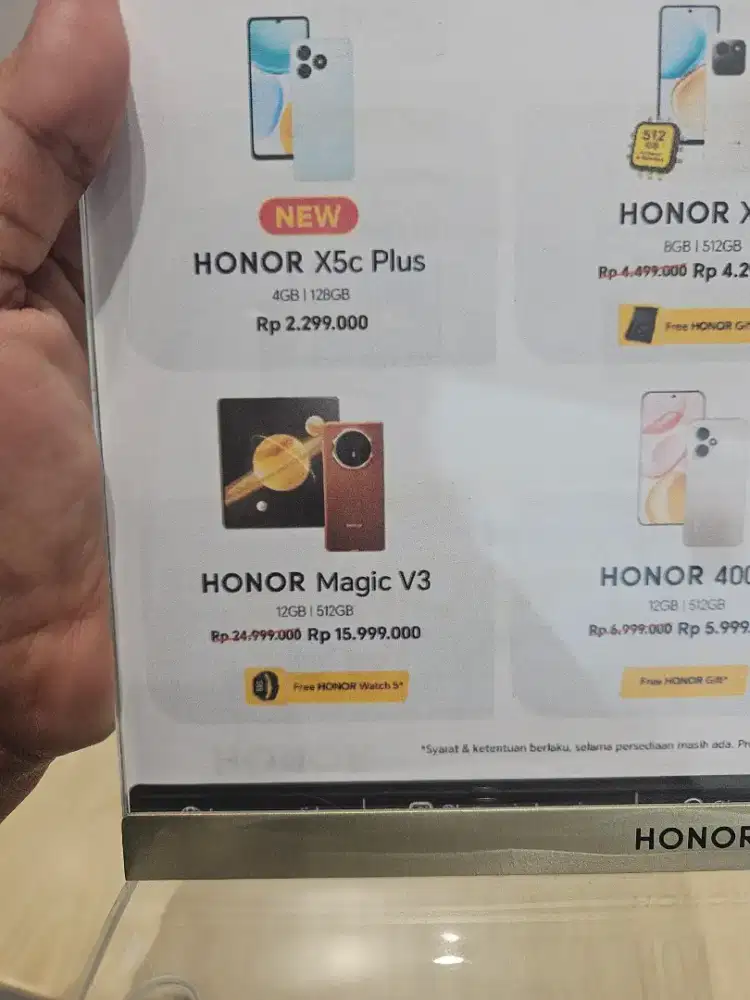 Honor Magic V3 Ram 12/512