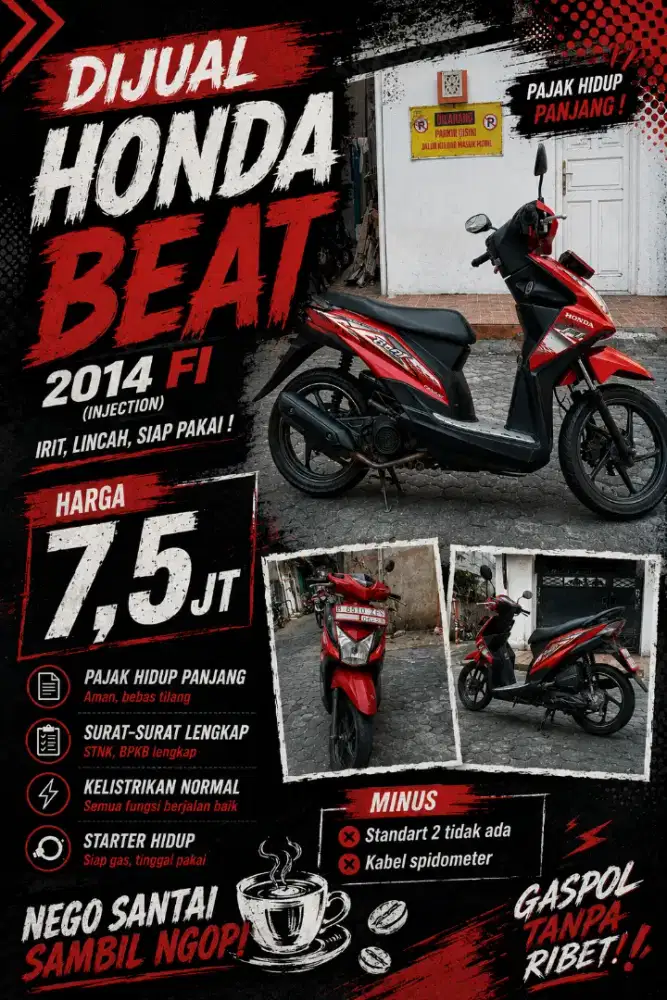 HONDA BEAT 2014