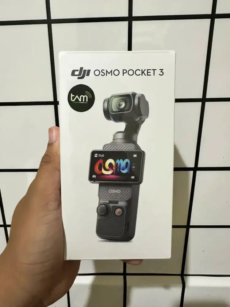 DJI Osmo Pocket 3 - Pocket Gimbal Camera Baru, Segel dan Garansi Resmi