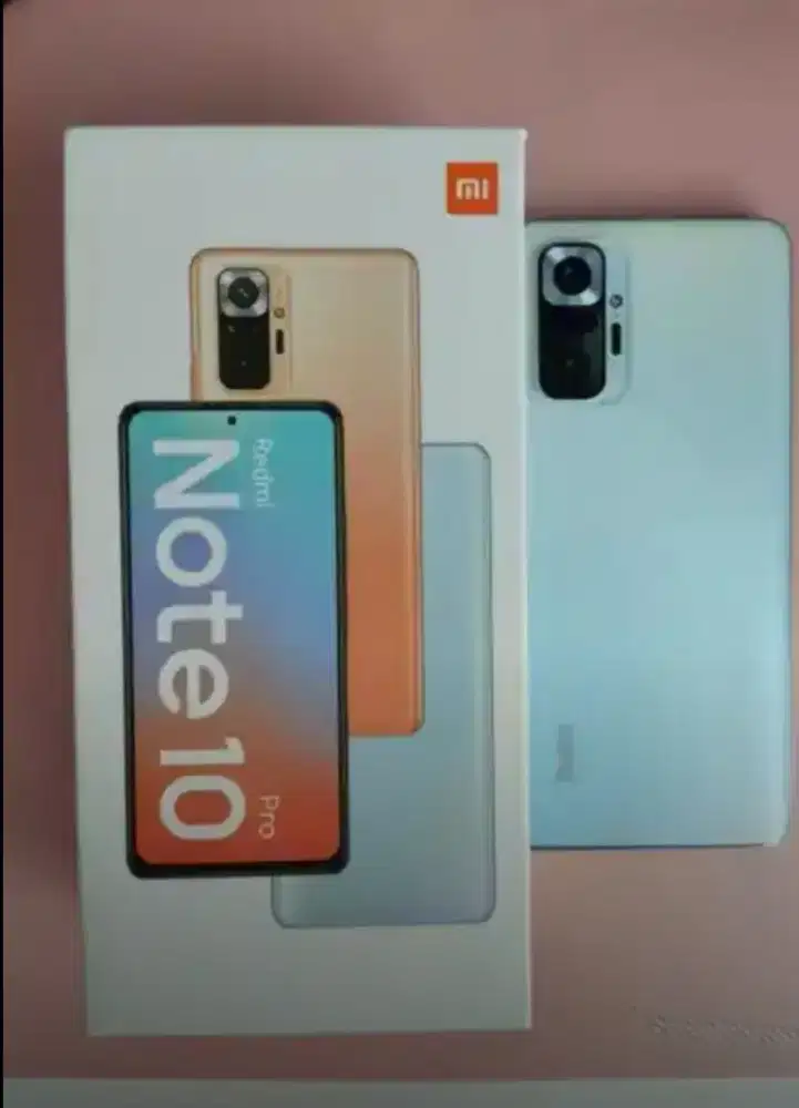 Redmi Note 10 Pro Ram 6/64gb Hp+ dusbook