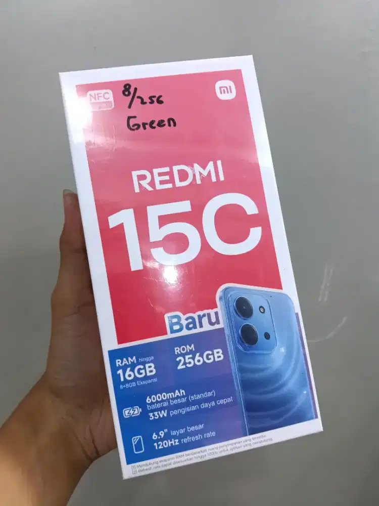 Redmi 15C Ram 8/256 New