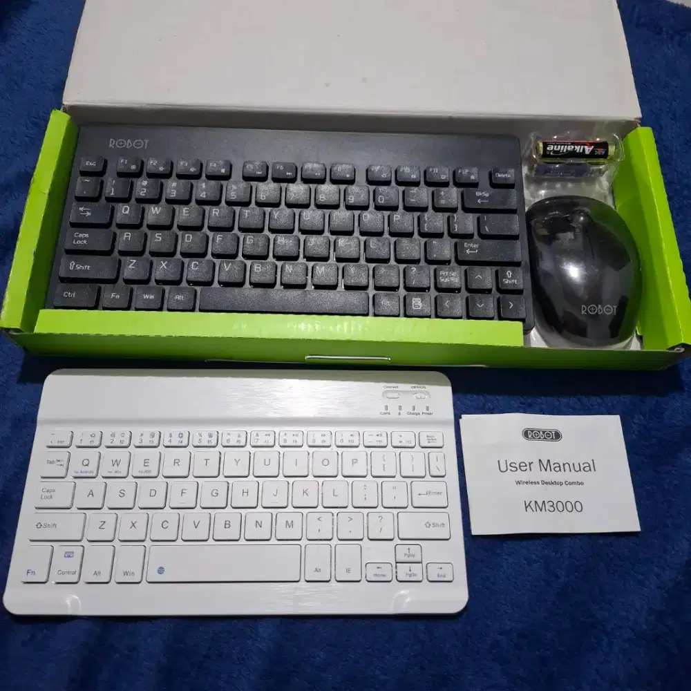 Keyboard Wireless Robot KM3000 Bonus keyboard bluetooth