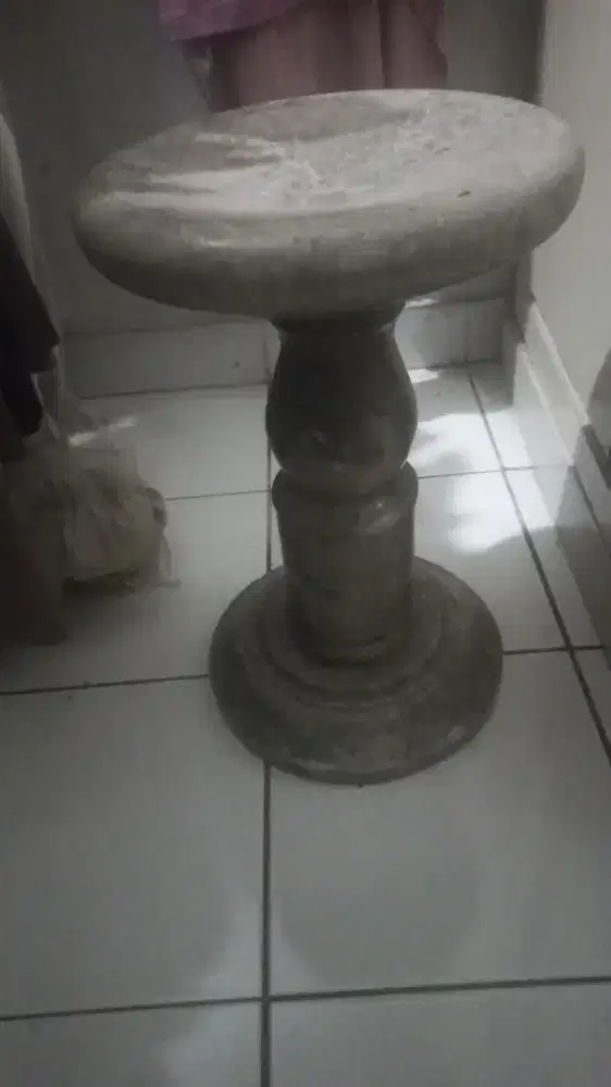 Stool kursi marmer