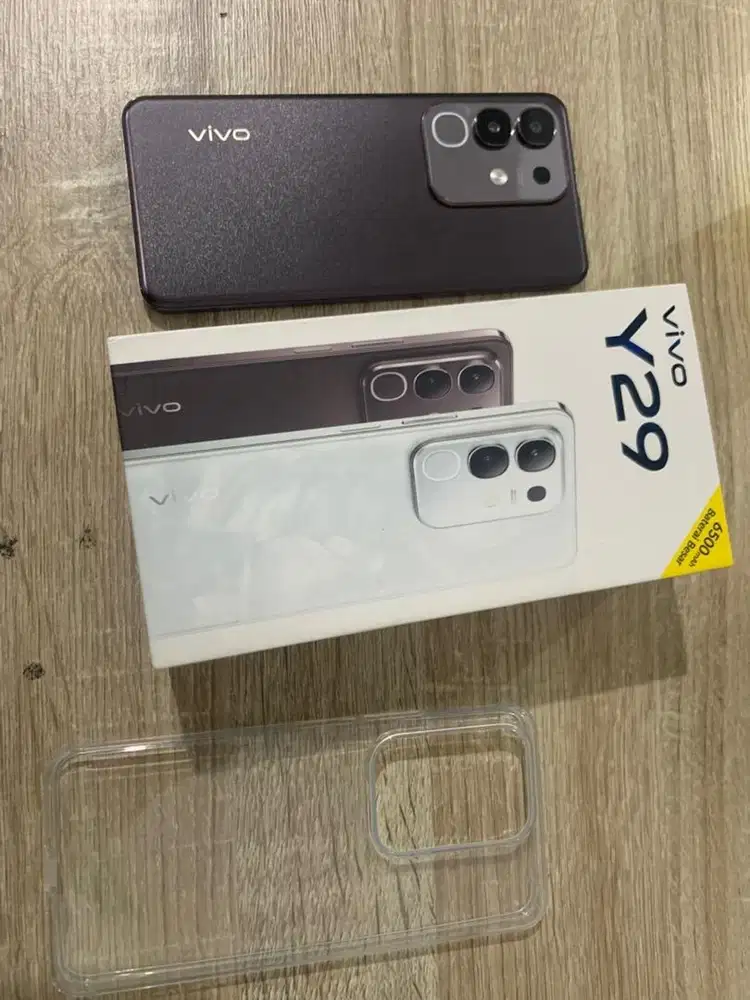 Vivo y29 6+6/128gb fullset second ori mulus normal