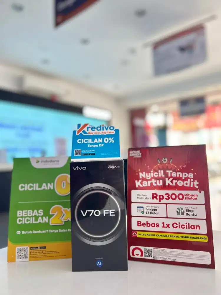 VIVO V70FE (8/256) Bisa Kredit Cukup Ktp aja