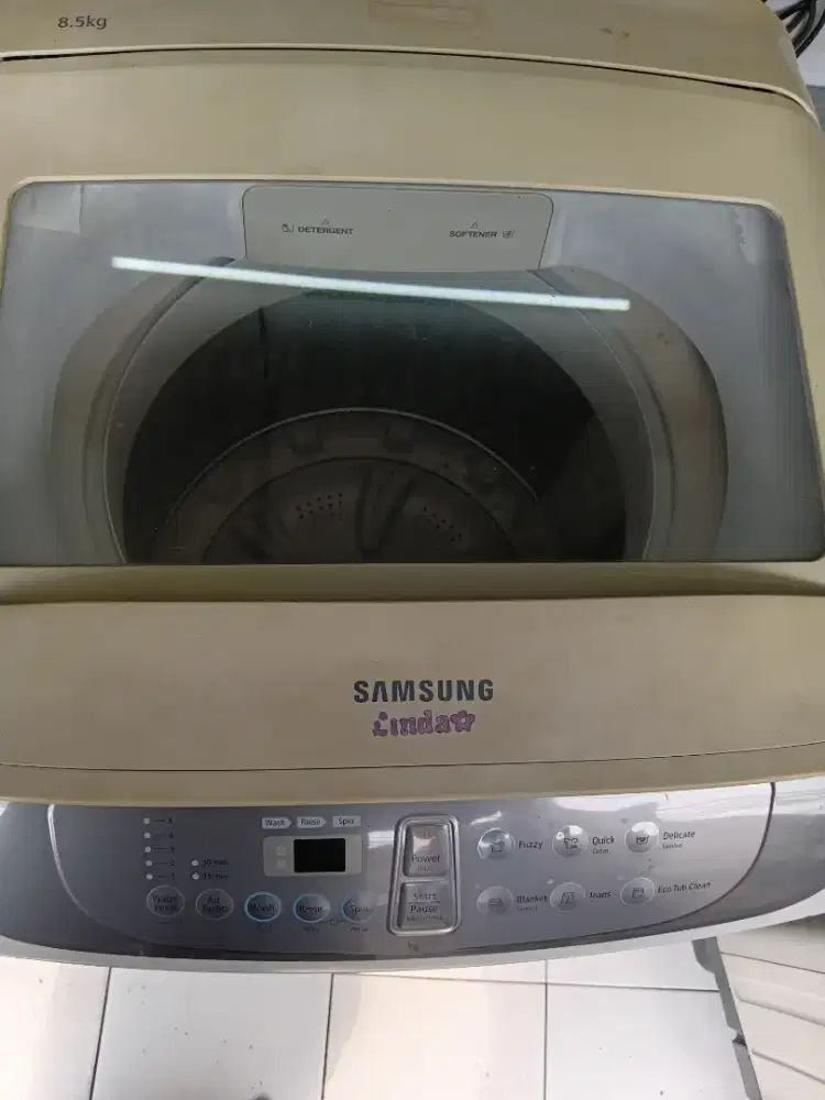 Mesin cuci samsung 8,5 kg normal siap pakai