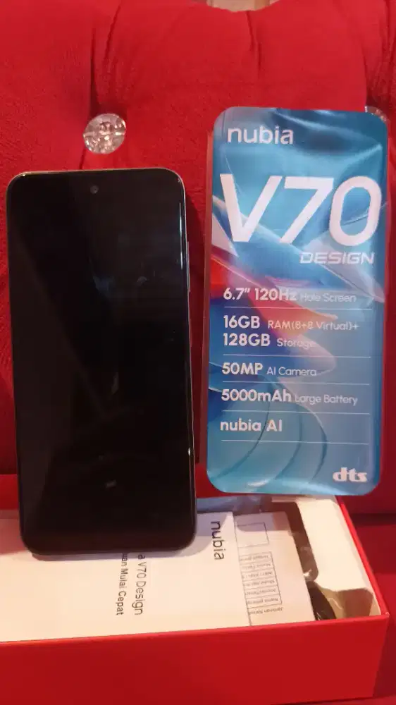 Nubia V70 design 16GB + 128 GB