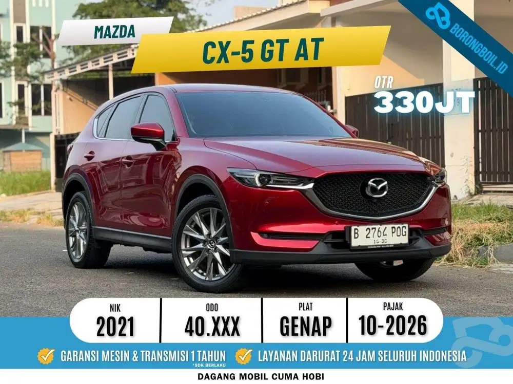 MAZDA CX5 GT AT 2021 MERAH FAVORIT