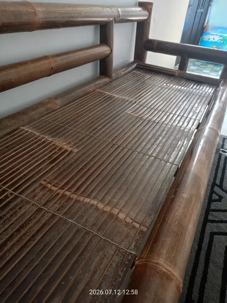 Jual kursi teras bambu
