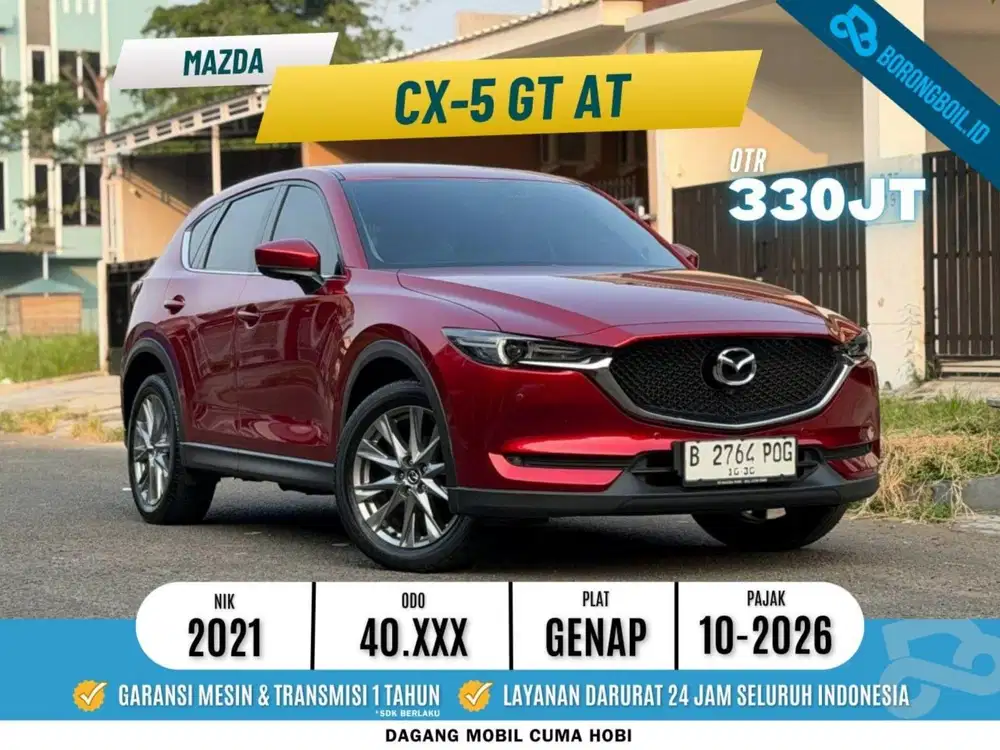 Cx-5 GT AT 2021 Merah