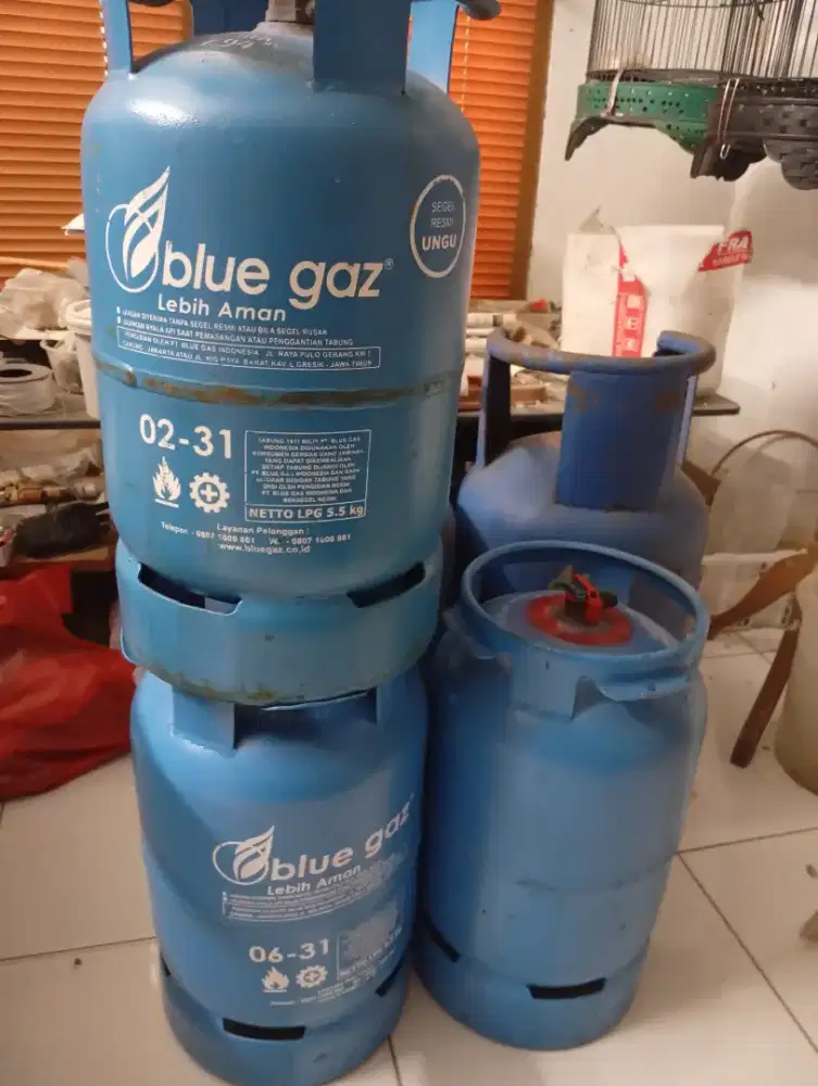 Tabung gas bluegas dibawah harga