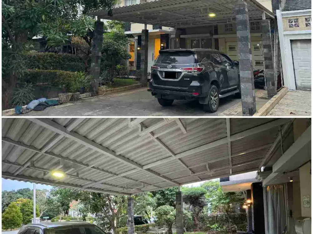DIJUAL MURAH RUMAH CLUSTER ELITE DI JABABEKA CIKARANG SEMI FURNISH DAPAT AC SETIAP KAMAR