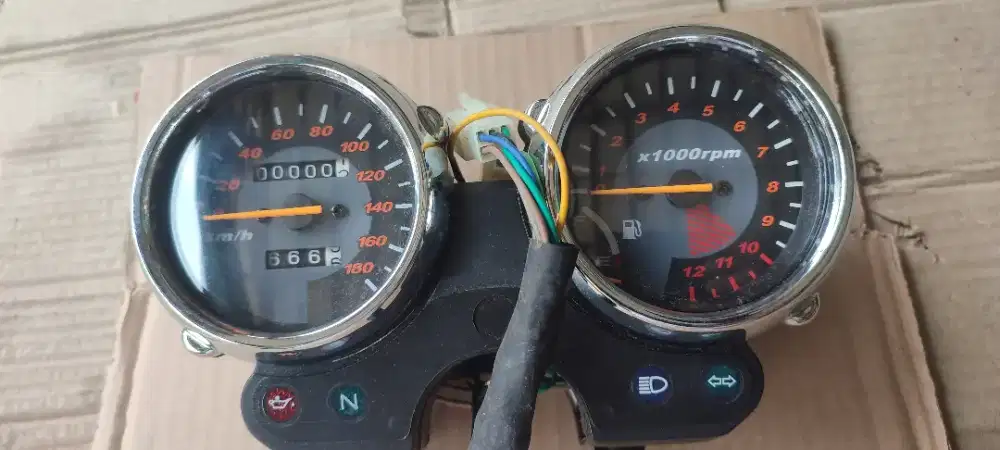 Jual cepat spido meter rx king muda Baru