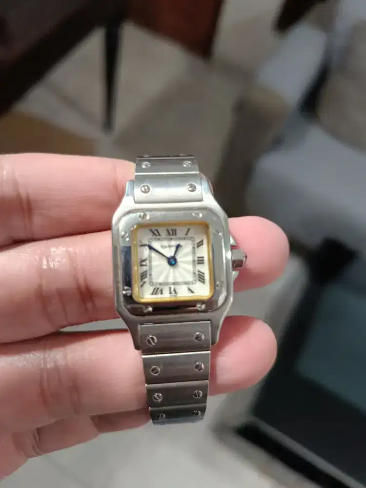 Jam Tangan Cartie De Santos kondisi normal