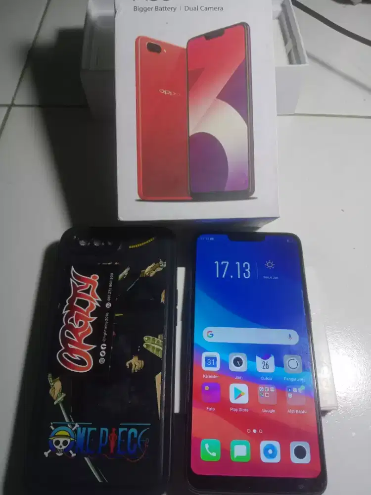 Hp Oppo A 3S ram6/128 kelengkapan fullset