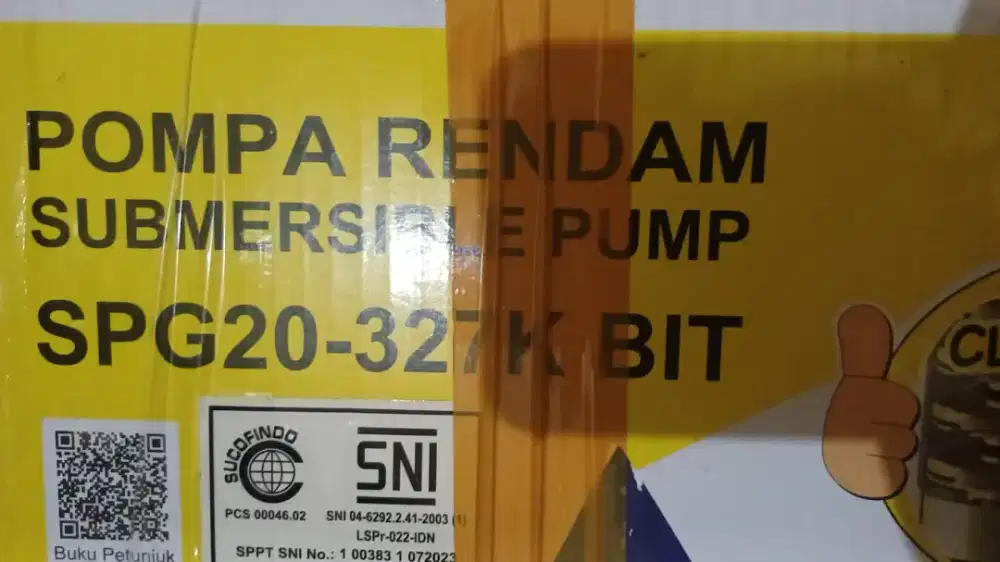 Pompa sumbersibel 3/4