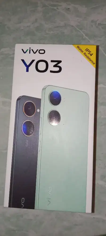 HP vivo Y03 IP54 Water Resistance
