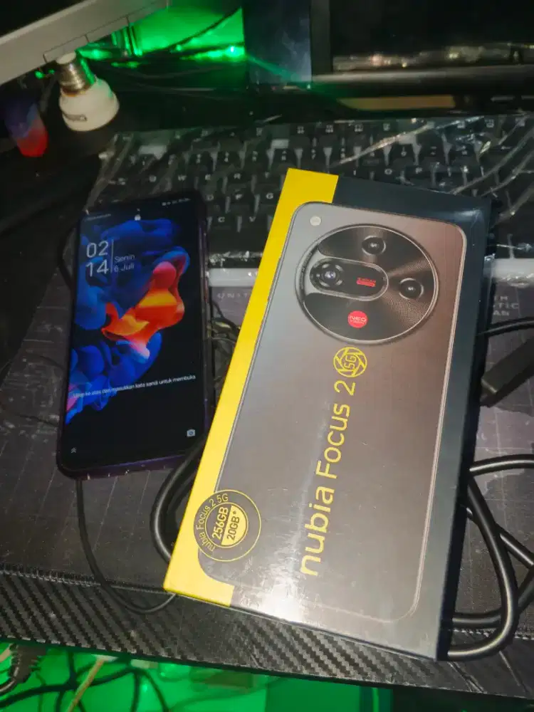 Nubia focus 2 5g 8+12gb 256gb
