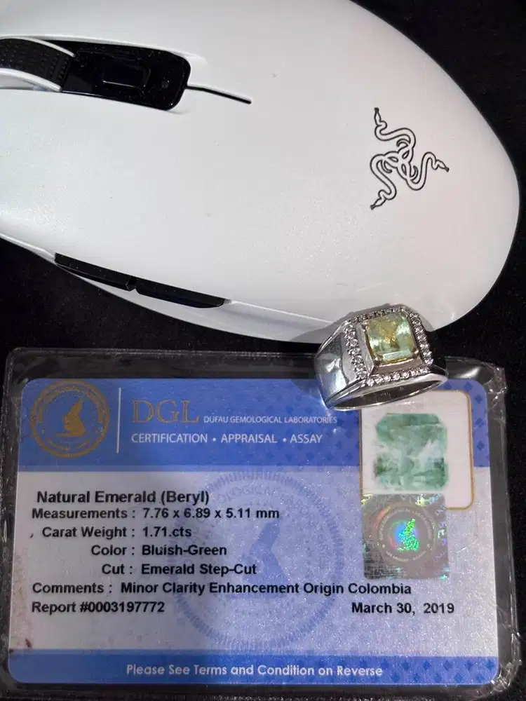 Batu Natural Emerald | Zamrud